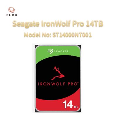Seagate IronWolf Pro 14TB Model No: ST14000NT001