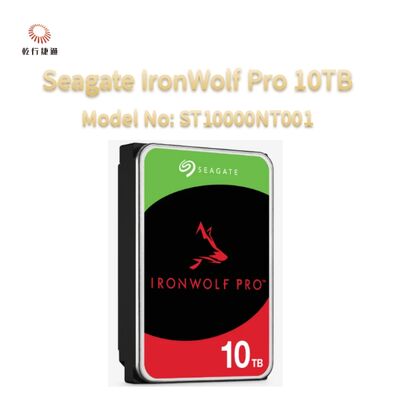 Seagate Ironwolf Pro 10TB Numer modelu: ST10000NT001