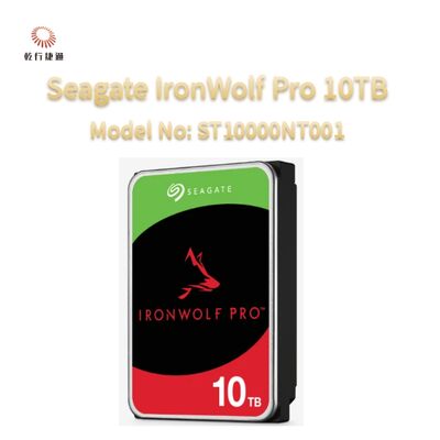 Seagate Ironwolf Pro 10TB Numer modelu: ST10000NT001