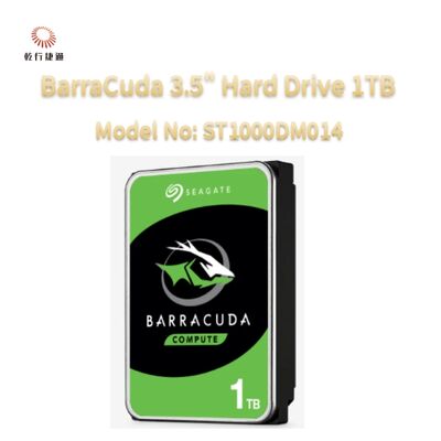 Dysk twardy Seagate BarraCuda 3.5" 1TB Model nr: ST1000DM014