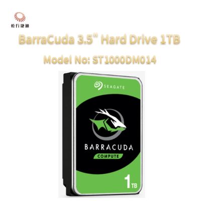 Dysk twardy Seagate BarraCuda 3.5" 1TB Model nr: ST1000DM014