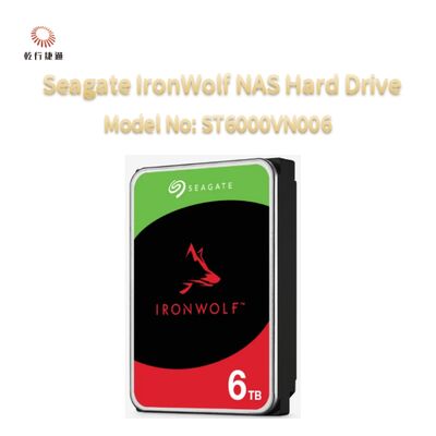 Dysk sieciowy Seagate IronWolf® (NAS) Model nr: ST6000VN006