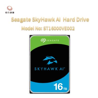Dysk twardy Seagate SkyHawk AI do monitoringu, model nr: ST16000VE002
