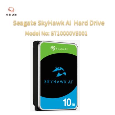 Seagate SkyHawk AI Video Hard Drive Model nr: ST10000VE001