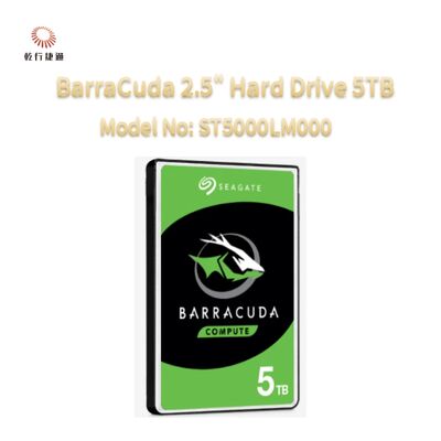 Seagate BarraCuda 2,5" dysk twardy 5TB Numer modelu: ST5000LM000