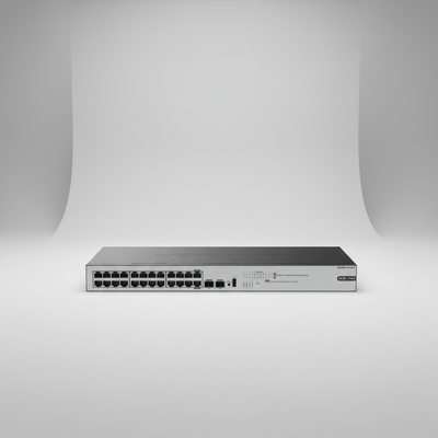 Przełącznik H3C Mini S1226FX 10G Uplink Energooszczędny zielony przełącznik