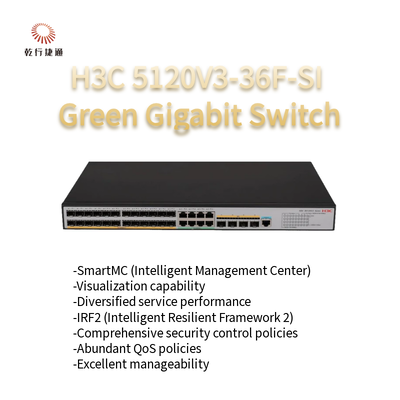 H3C S5120V3-SI Zielony inteligentny przełącznik Gigabit Ethernet 5120V3-36F-SI