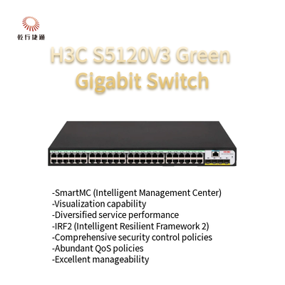 H3C S5120V3-SI Zielony inteligentny przełącznik Gigabit Ethernet S5120V3-52P-PWR-LI