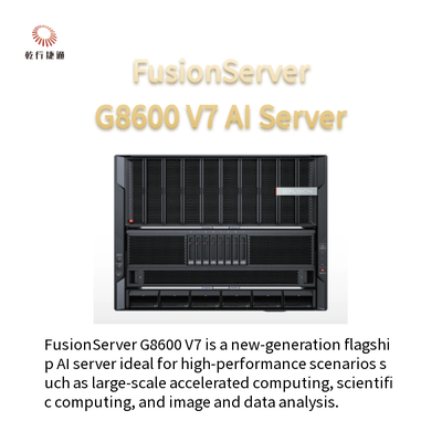 FusionServer G8600 V7 8U AI server 2 x 4/5th Gen Intel Xeon skalowalne procesory