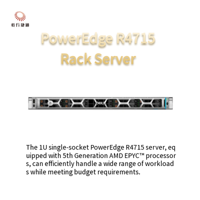 PowerEdge R4715 1U Single-Socket Server zasilany procesorami AMD EPYC 5. generacji