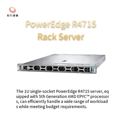 PowerEdge R4715 1U Single-Socket Server zasilany procesorami AMD EPYC 5. generacji