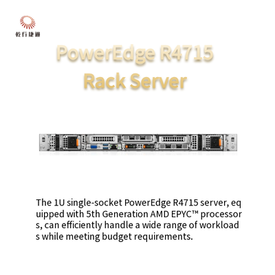 PowerEdge R4715 1U Single-Socket Server zasilany procesorami AMD EPYC 5. generacji