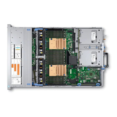 Serwer pamięci masowych 192 TB Serwer DELL EMC Poweredge R740xd 2U do montażu w szafie serwerowej