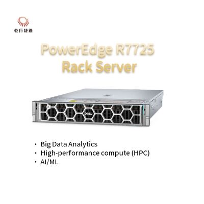 Przystępny serwer biznesowy na sprzedaż PowerEdge R7725 Rack Server