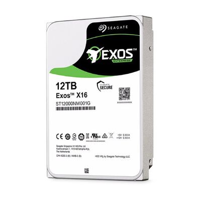 Seagate Exos Enterprise dyski twarde EXOS 12TB Numer modelu: ST12000NM001G